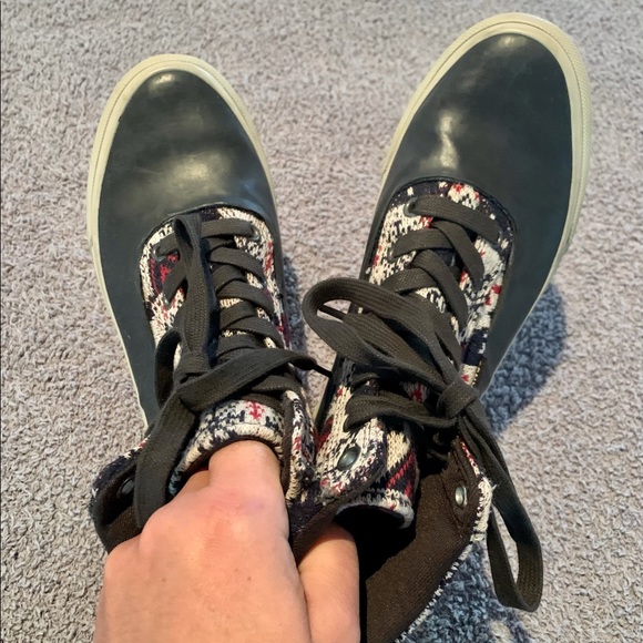 Vans Holiday High Top Sneakers *Like New* - Picture 3 of 5